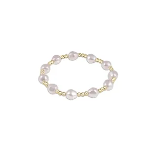 Clearance ENewton Design Admire Gold Bead Bracelet - Pearl