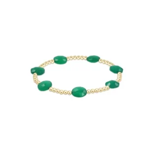 Online ENewton Design Admire Gold 3mm Bead Bracelet-Green Onyx