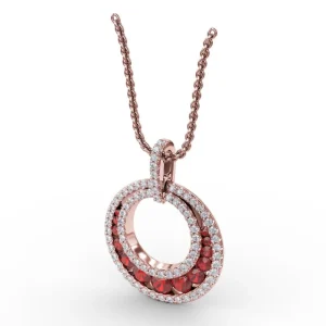 Clearance Fana Always and Forever Ruby Pendant