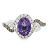 Best Le Vian Amethyst & Diamond Ring