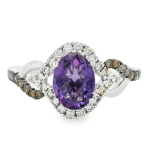 Best Le Vian Amethyst & Diamond Ring