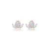 Hot Parlu00e9 Australian Opal & Diamond Earrings