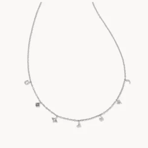 Best Kendra Scott Beatrix Srand Necklace in Silver