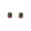 Fashion Parlu00e9 Bi-Color Tourmaline & Diamond Earrings