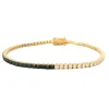 Clearance Dilamani Black & White Diamond Tennis Bracelet