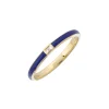 Sale Kelley Collection Blue Enamel Diamond Ring