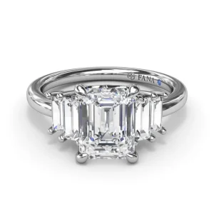 Outlet Fana Bold and Beautiful Five Stone Engagement Ring