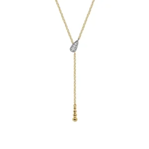 Online Gabriel & Co Bujukan Diamond Y Necklace