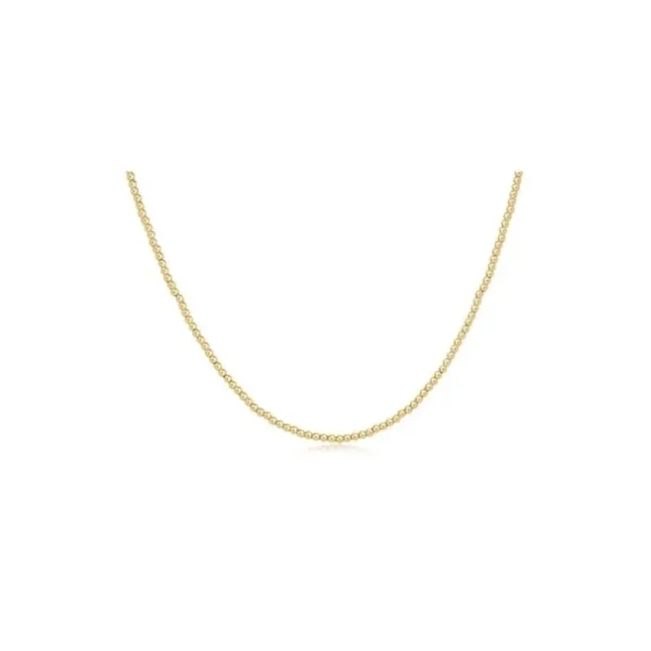 Online ENewton Design Choker Classic Gold 2mm Bead