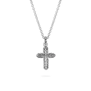 Clearance John Hardy Classic Chain Cross Pendant Necklace