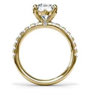 New Fana Classic Round Diamond Engagement Ring