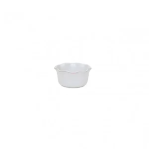 Fashion USA Pan A Premier Pan Company Cook & Host Ruffled Oval Ramekin-White