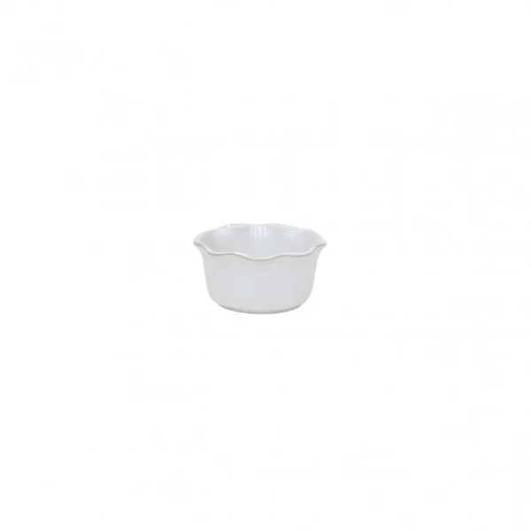 Fashion USA Pan A Premier Pan Company Cook & Host Ruffled Oval Ramekin-White