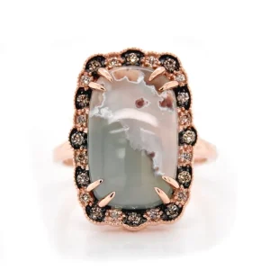 Clearance Le Vian Creme Brulee® Aquaprase Candy Ring