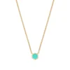 New Kendra Scott Davie Pendant in Chrysoprase