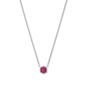 Outlet Kendra Scott Davie Pendant in Ruby