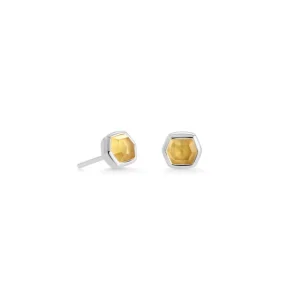 New Kendra Scott Davie Studs in Light Citrine