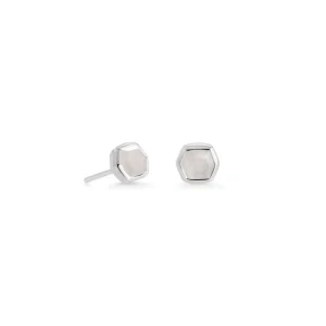 Best Kendra Scott Davie Studs in Rainbow Moonstone