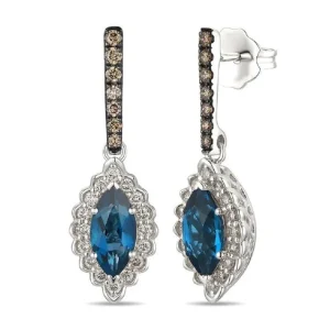 Fashion Le Vian Deep Sea Blue Topaz™ Earrings