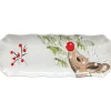 Online Casafina Living Deer Friends Rectangle Tray - White