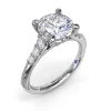 Sale Fana Delicate Knife-Edge Diamond Engagement Ring