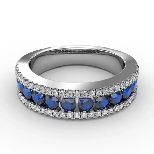 Clearance Fana Destined To Be Sapphire and Diamond Ring