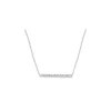 Fashion Kelley Collection Diamond Bar Necklace