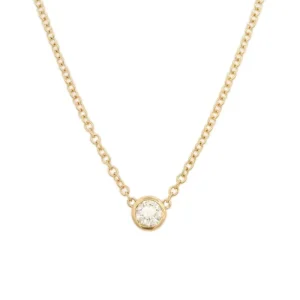 Best Kelley Collection Diamond Bezel Necklace