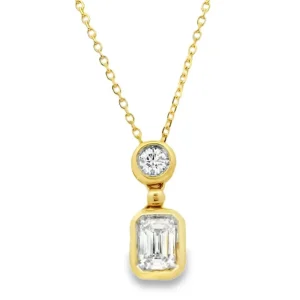 Sale Kelley Collection Diamond Bezel Pendant