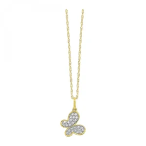 Sale Kelley Collection Diamond Butterfly Pendant