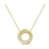 New Kelley Collection Diamond Circle Pendant