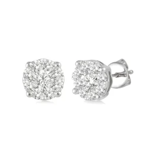 New Kelley Collection Diamond Cluster Studs