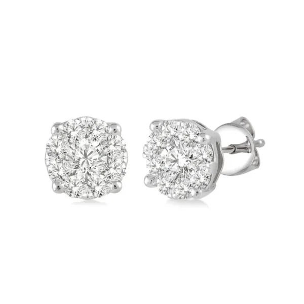 New Kelley Collection Diamond Cluster Studs