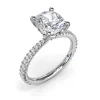 Best Fana Diamond Collar Engagement Ring