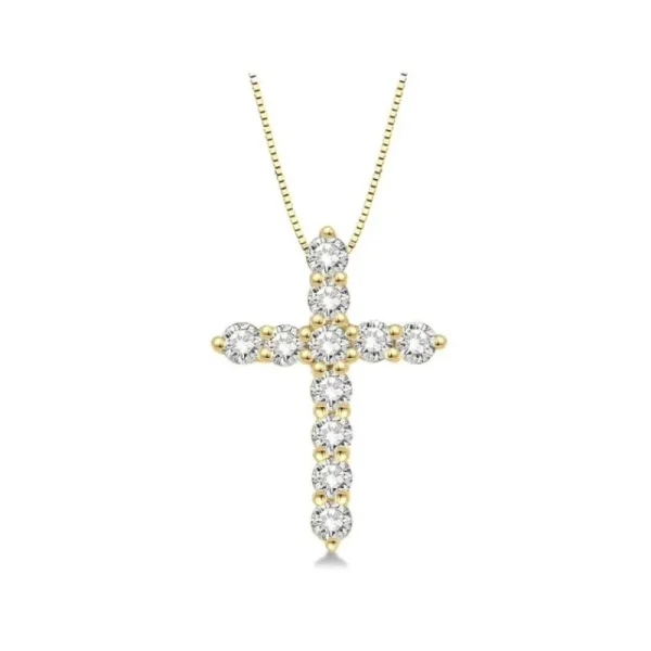 Online Kelley Collection Diamond Cross Pendant