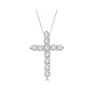 Fashion Kelley Collection Diamond Cross Pendant