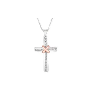 New Kelley Collection Diamond Cross Pendant