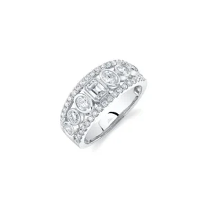 Online Kelley Collection Diamond Emerald & Oval Ring