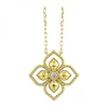 Hot Kelley Collection Diamond Flower Necklace