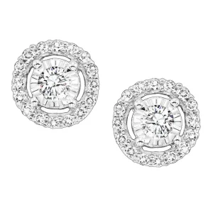 Sale Kelley Collection Diamond Halo Studs