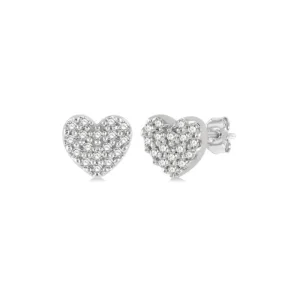 Best Kelley Collection Diamond Heart Earrings