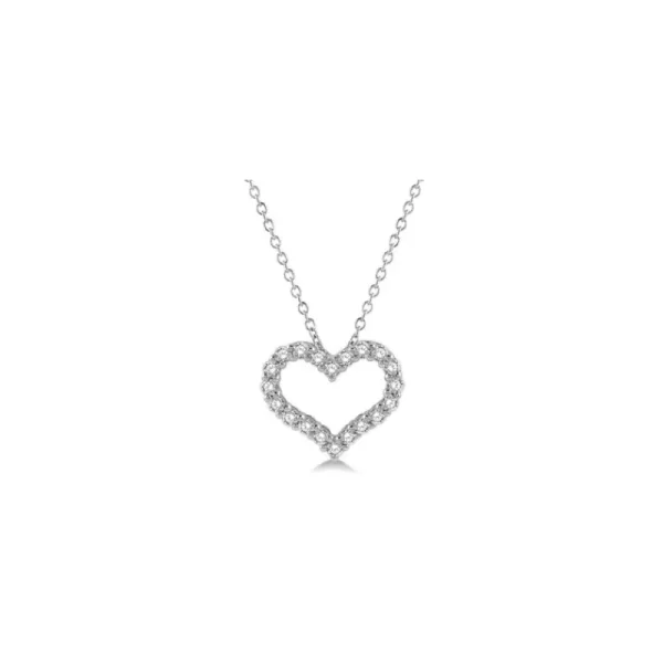 Fashion Kelley Collection Diamond Heart Pendant