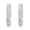 Online Kelley Collection Diamond Hoop Earrings