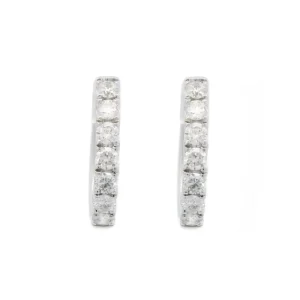 New Kelley Collection Diamond Hoop Earrings