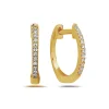 Online Dilamani Diamond Huggie Earrings