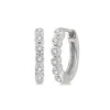 New Kelley Collection Diamond Huggie Earrings