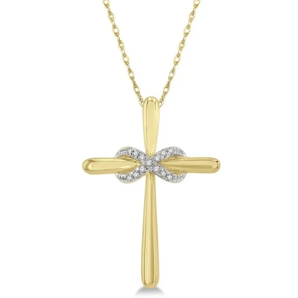 Outlet Kelley Collection Diamond Infinity Cross