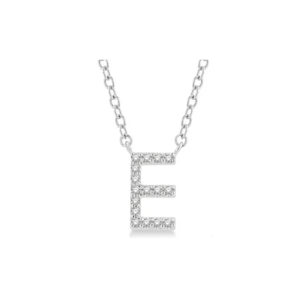 Outlet Kelley Collection Diamond Initial "E" Necklace