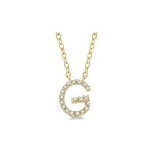 Outlet Kelley Collection Diamond Initial "G" Necklace