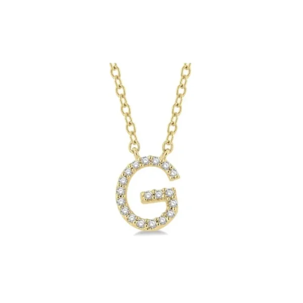 Outlet Kelley Collection Diamond Initial "G" Necklace